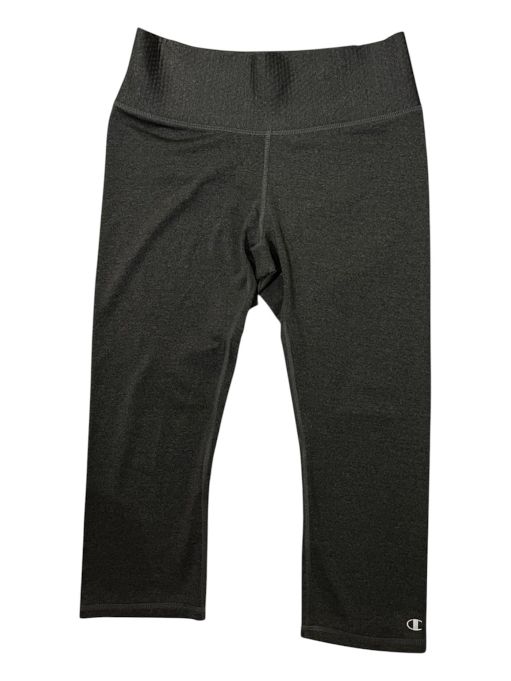Champion Performance Vapor Charcoal Athletic Leggings Mid Calf Size Medium